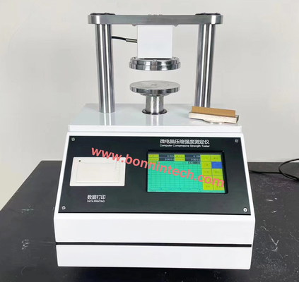 Digital Automatic Edge Ring RCT ECT Crush Tester Corrugated Cardboard