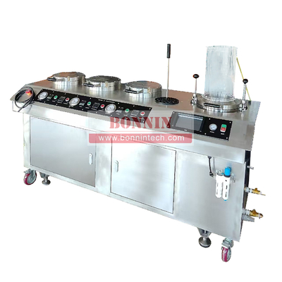 Dynamic TAPPI Type Pulp Handsheet Former Automatic Rapid Koethen Sheet Former With 3 Vacuum Dryers