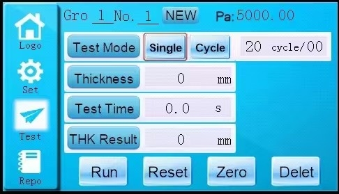 YG141H Digital Fabric Thickness Tester Textile Testing Equipment