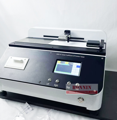 ISO 8295 Computerized Digital Coefficient Of Friction COF Tester For Plastic Film Paper