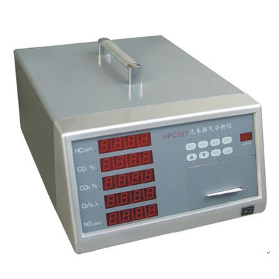 HPC500 HPC506 HC CO CO2 O2 NOx Portable 5 Gas Car Automobile Exhaust Gas Analyzer