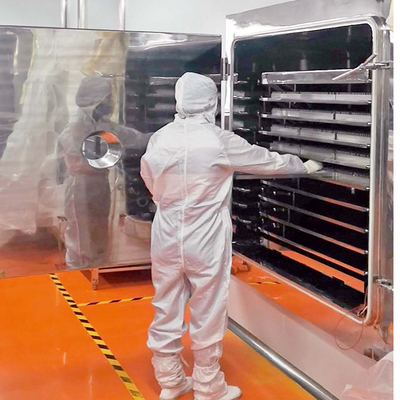 LGJ-50FY Biological Industrial Freeze Drying Equipment Laboratory 70L 6.5KW