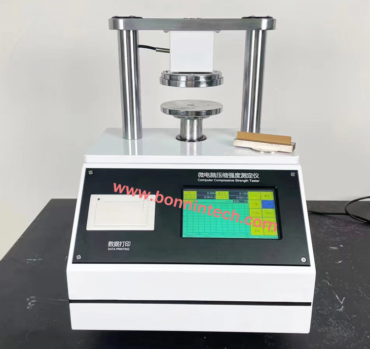 Digital Automatic Edge Ring RCT ECT Crush Tester Corrugated Cardboard