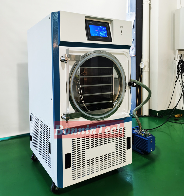 Food Fruit Vegetable Small Mini Lab Liofilizador Freeze Drying Machine Price Home Vacuum Freeze Dryer Lyophilizer