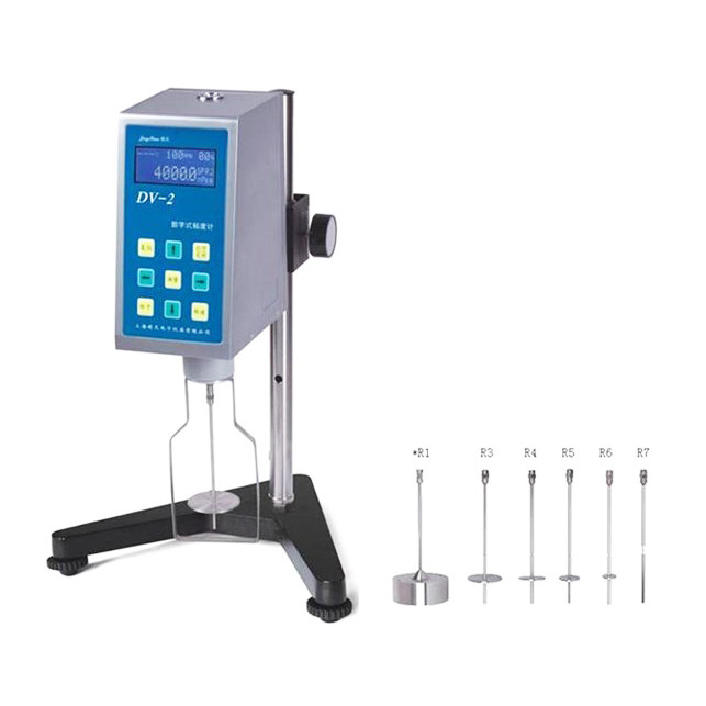 NDJ-4S 5S 8S Digital Rotary Viscometer Brookfield Adjustable Speed Lab Testing Instruments
