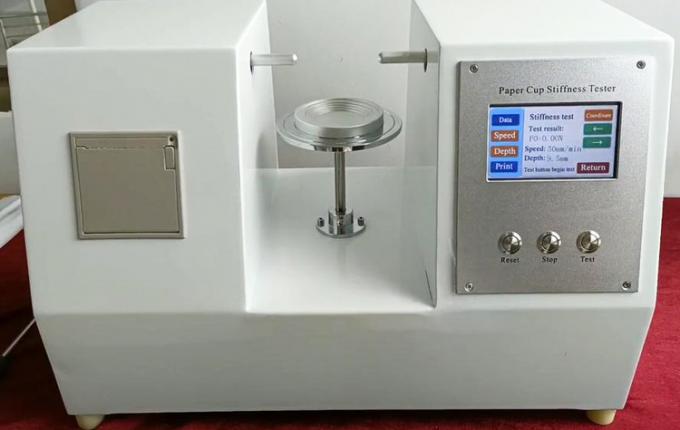 High Accuracy Touch Screen Paper Cup Stiffness Tester